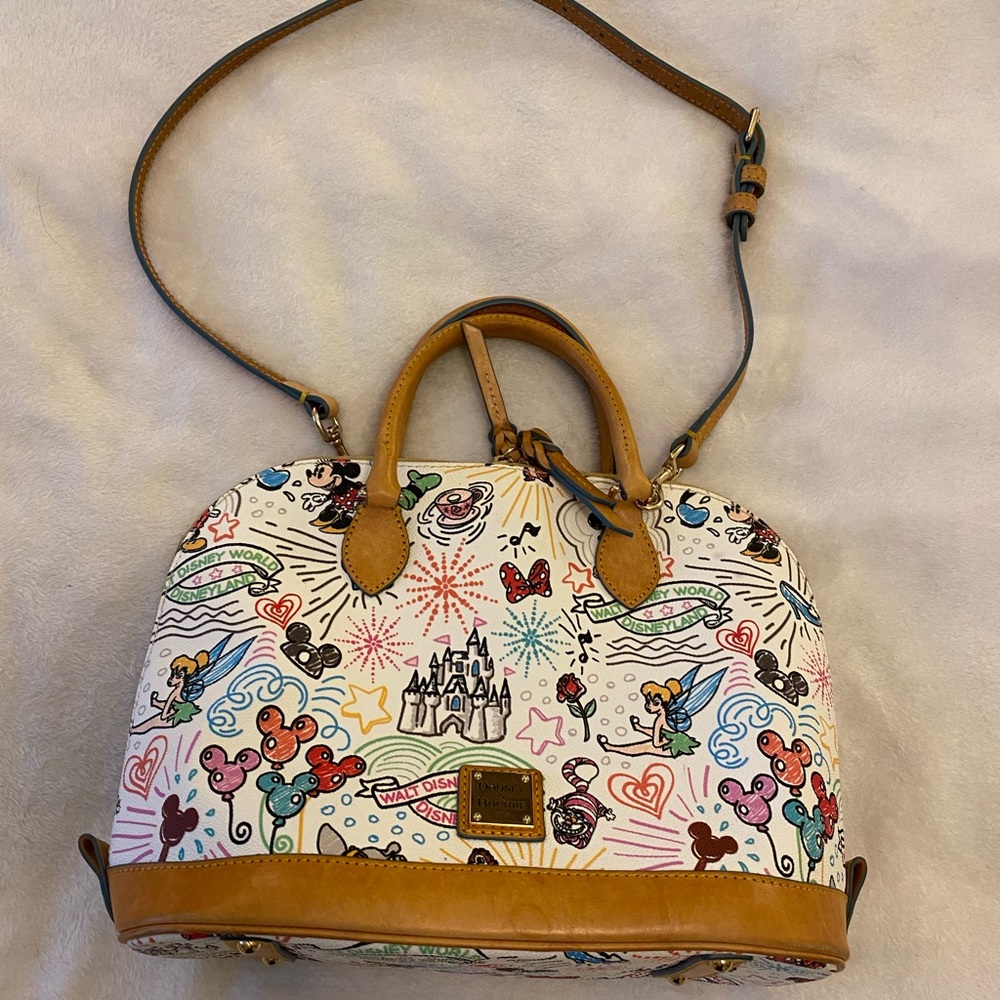Disney Dooney & Bourke Sketch Satchel Bag